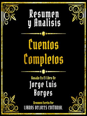 cover image of Resumen Y Analisis--Cuentos Completos